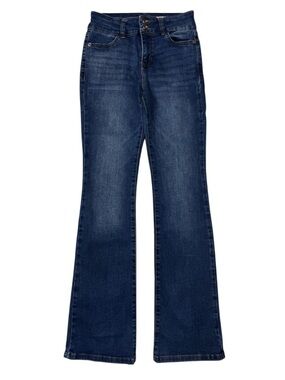 {BCBGeneration} "Mid Rise Bootcut" Blue Boot Cut Jeans WJ450-43